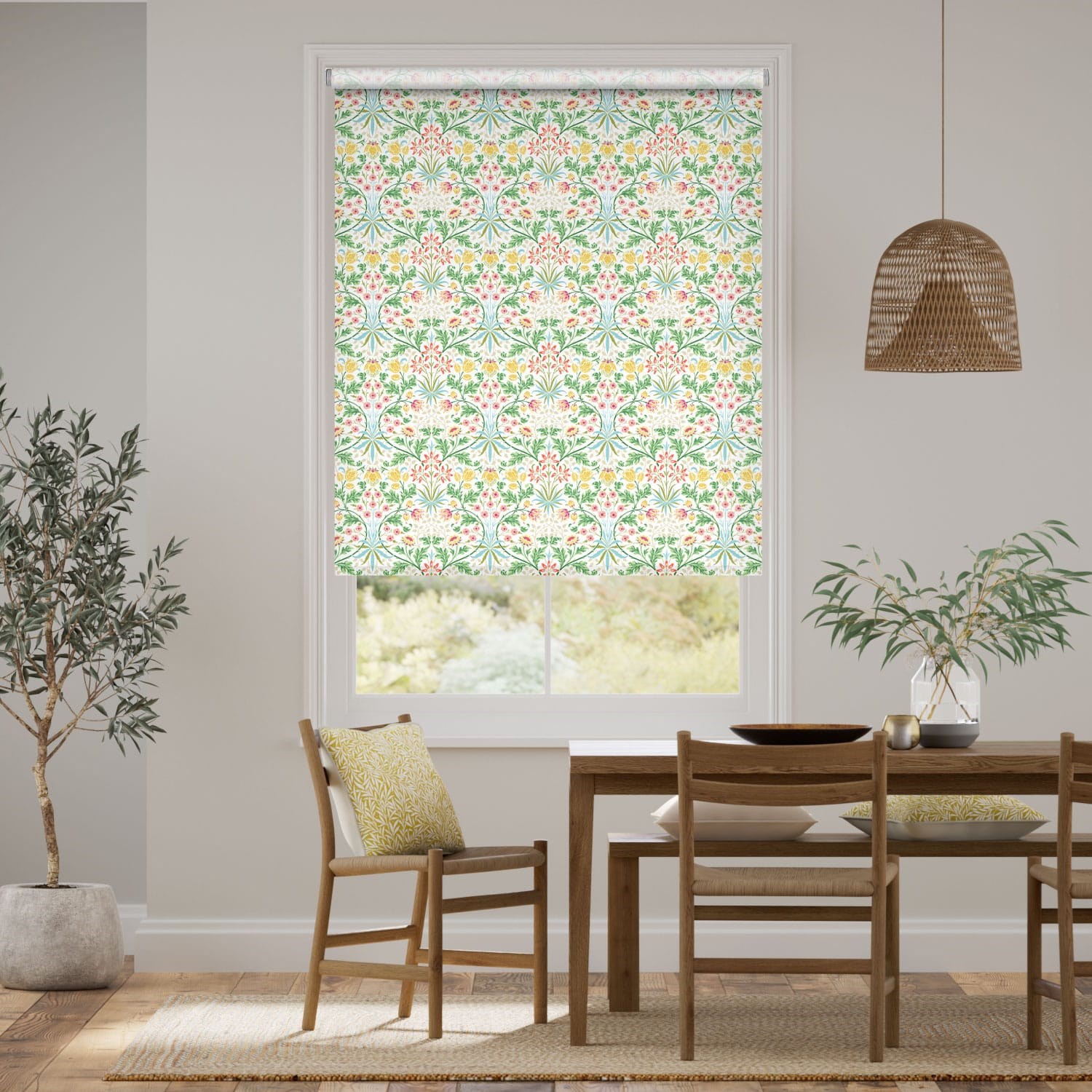 William Morris Hyacinth Spring Bloom Roller Blind