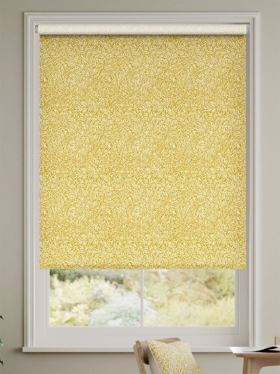 William Morris Willow Ochre Roller Blind thumbnail image