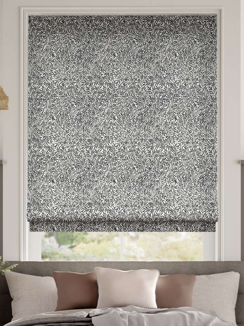 William Morris Willow Onyx Roman Blind thumbnail image