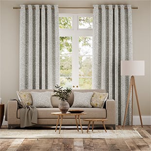 William Morris Willow Steeple Grey Curtains thumbnail image