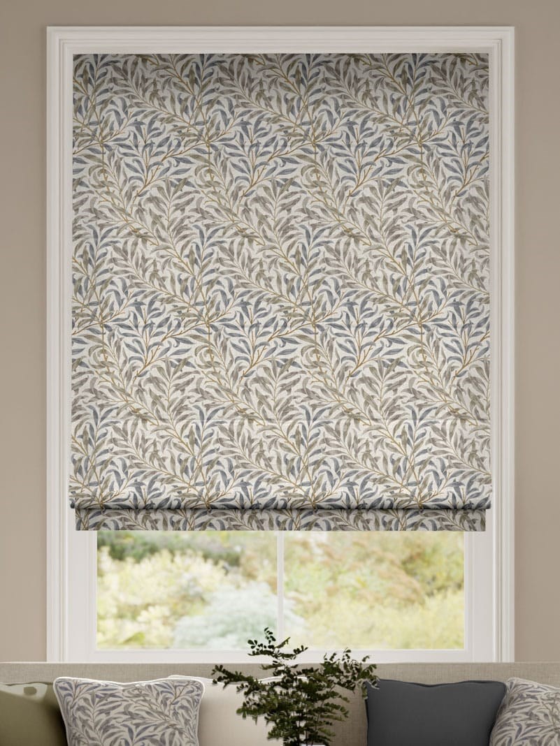 William Morris Willow Bough Mink Roman Blind thumbnail image